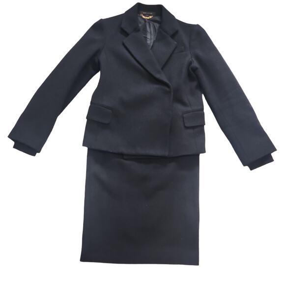 Marc Jacobs Wool Black Blazer Size 0 Suit Jacket - Picture 7 of 7